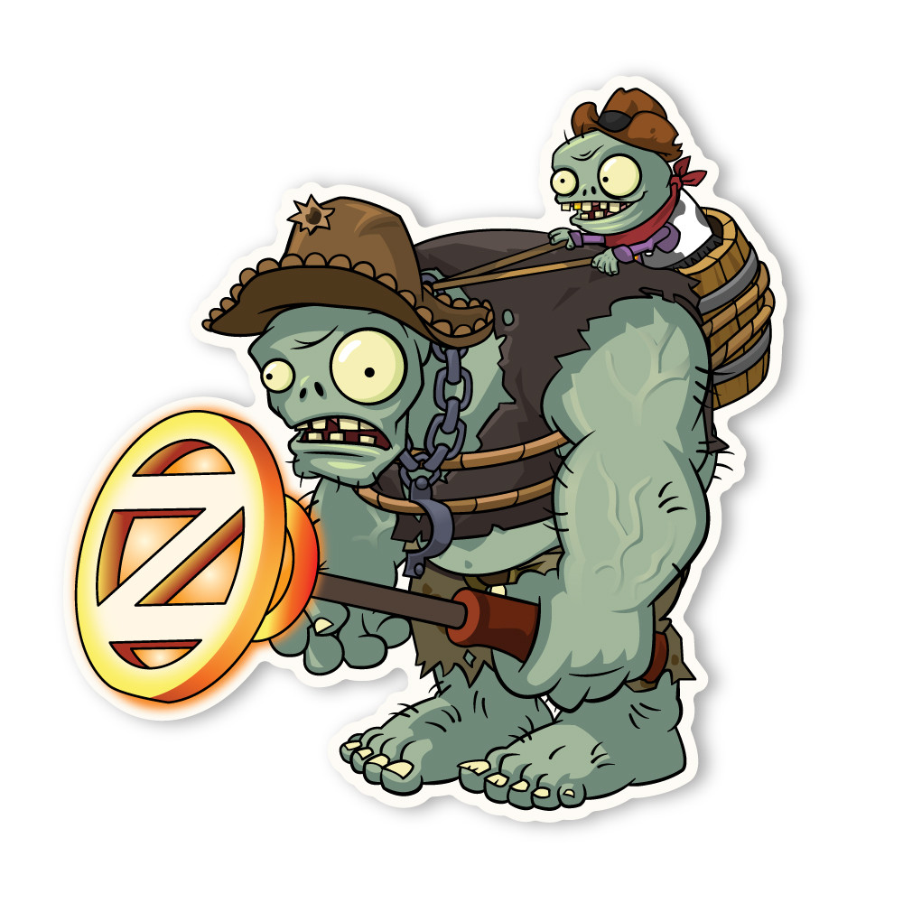 Plants vs. Zombies 2: Wild West Gargantuar - Walls 360