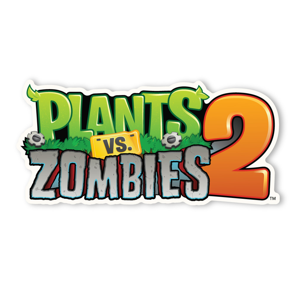Plants vs. Zombies 2: Stacked Logo - Walls 360