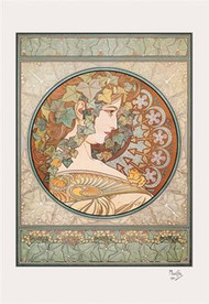 Laurel by Alphonse Mucha