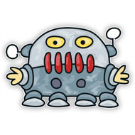Space Monster Gray Robot (Four Legs)