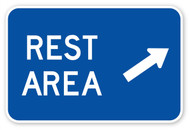 Rest Area Sign Wall Graphic
