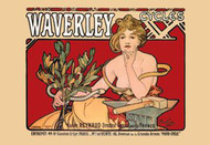 Waverley Cycles by Alphonse Mucha