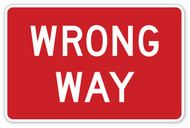 Wrong Way Wall Graphic