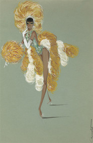 Showgirl Costume Design by Colabucci (Jade)