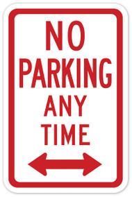 No Parking At Any Time Wall Graphic