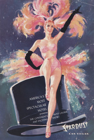 Program Cover from Lido de Paris show C'est Magnifique - Stardust Hotel - 1958