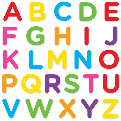 Alphabet Set II (Uppercase Mixed Colors) Walls 360 Alphabet Set II (Uppercase Mixed Colors) Walls 360