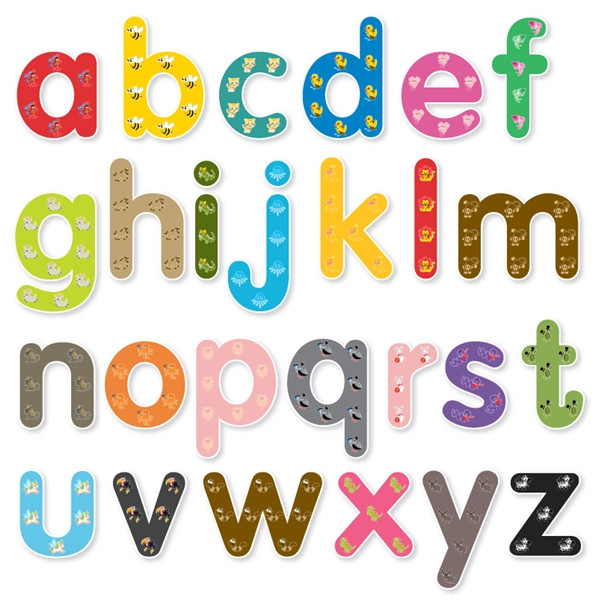 PaddleDuck Learning Special Alphabet Set (Lowercase Characters) - Walls 360