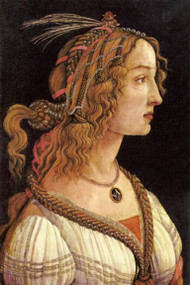 Portrait of a Lady (Simonetta Vespucci) by Botticelli