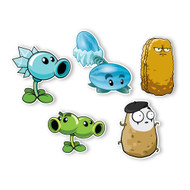 Plants vs. Zombies 2 Wall Decals: Special Wild West Plant Set II (Five Plants 6 inches tall)