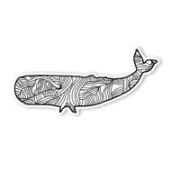 Begsonland Whale Doodle Decal
