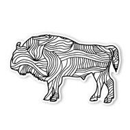 Begsonland Buffalo Doodle Decal