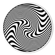 Begsonland Twisting Circle Doodle Decal