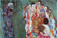 Death and Life by Gustav Klimt