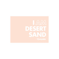 Crayola Colors Wall Graphic: I AM Desert Sand