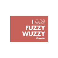 Crayola Colors Wall Graphic: I AM Fuzzy Wuzzy