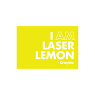 Crayola Colors Wall Graphic: I AM Laser Lemon