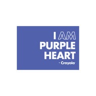 Crayola Colors Wall Graphic: I AM Purple Heart