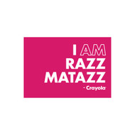 Crayola Colors Wall Graphic: I AM Razz Matazz
