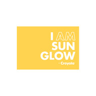 Crayola Colors Wall Graphic: I AM Sun Glow