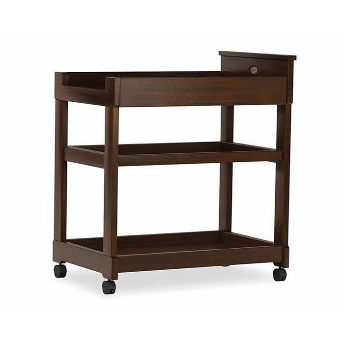 oak change table