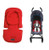 Cherry Red  in stroller (stroller and baby not included)