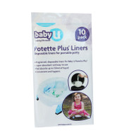 babyU Potette Plus 10-pack Disposable Liners