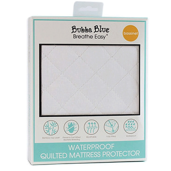 bubba blue cot mattress protector