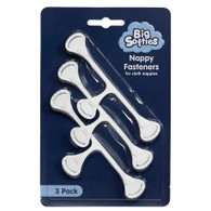 Big Softies 3 pack Nappy Fasteners – Unisex