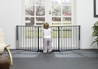 BabyDan Flex L Baby Safety gate - Door extension - Charcoal