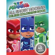 PJMasks - All shout Hooray - Deluxe colouring book