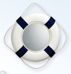 Life Ring Mirror 13 4038 Choose From Red Or Blue