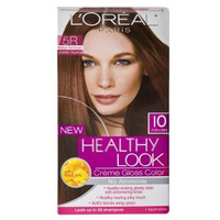 Healthy look gives you natural-looking color with glossy, healthy-looking shine in just 10 little minutes. The ammonia-free formula deeply nourishes hair while also helping to counter dullness and prevent damage. The crème formula softly blends away gray.