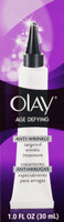 Olay Anti-Wrinkle Targeted Wrinkle Treatment is especially designed for your pronounced wrinkles. Its precision applicator delivers the concentrated formula with anti-wrinkle ingredients exactly where you need them