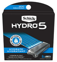 Schick Hydro 5 Razor Refill Cartridges, 8 count