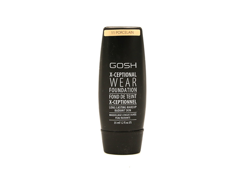 GOSH X-Ceptional Wear Foundation Make-Up, 11 Porcelain