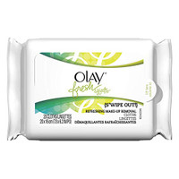 Olay Fresh Effects S'wipe Out! Refreshing Make-Up Removal Cloths, 20 ct 
