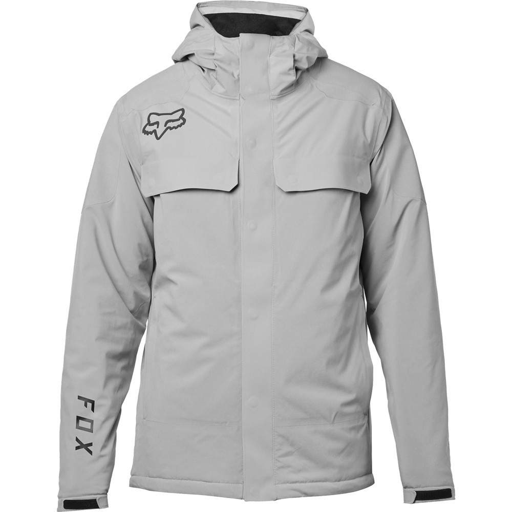 Fox Racing Redplate Flexair Button Up Short Sleeve Shirt Steel Gray