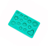 Silicone Mould Mixed Buttons 