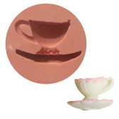 Fondant and Gum Paste Mold Cup & Saucer C&S35