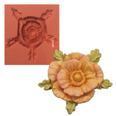 Fondant and Gum Paste Mold Double Flower 40mm DF40