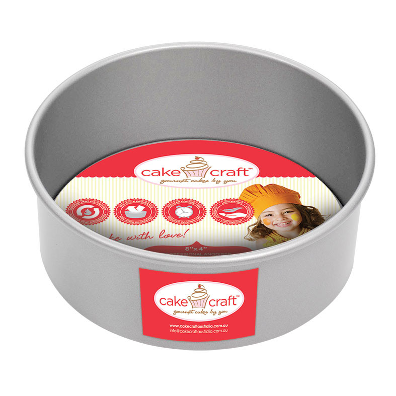 Cake Craft Round 8 In Cake Pan 3 Inch Deep Cake Craft Round 8 In Cake Pan 3 Inch Deep