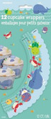 Cupcake Wrappers Under the Sea Pals pk 12