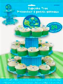 Cardboard Cupcake Stand 1st Birthday Turtle