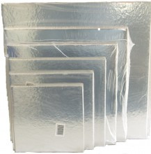 CAKEBOARD Square Silver STD 8" - 3PK
