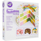 Checkerboard Cake Set Round