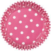 Pink Dots Standard Baking Cups 75pc