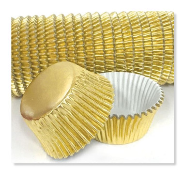   CAKECRAFT  700 GOLD FOIL BAKING CUPS PACK OF 500