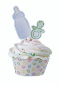 BABY FEET  Cupcake Wraps 'n' Pix