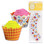 Bakery Crafts Reversible Party Treat Wraps 48pc
